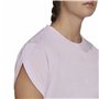 T-shirt à manches courtes femme Adidas  trainning Floral  Lila