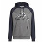 Sweat à capuche homme Adidas Game and Go Camo Gris