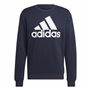 Sweat sans capuche homme Adidas Essentials Big Logo Blue marine Bleu foncé