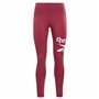 Leggings de Sport pour Femmes Reebok Identity Logo Rouge