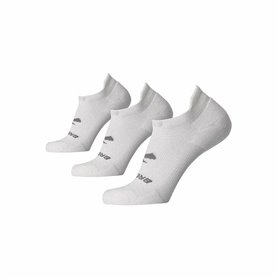 Chaussettes Chevilles Brooks Run-In No Show 3 paires Blanc Unisexe