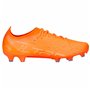 Chaussures de Football pour Adultes Puma Ultra Ultimate Fg/Ag  Orange Femme