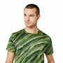 T-shirt à manches courtes homme Asics Core All Over Print Ss  Vert
