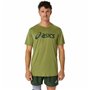 T-shirt à manches courtes homme Asics Core Top  Vert militaire