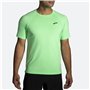 T-shirt à manches courtes homme Brooks  Atmosphere 2.0  Vert citron