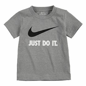 T shirt à manches courtes Enfant Nike Swoosh Jdi Ss  Gris