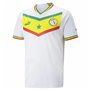 Maillot de Football à Manches Courtes pour Homme Puma Senegal Blanc