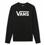 Sweat sans capuche homme Vans  Classic V  Noir