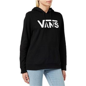 Sweat à capuche femme Vans Drop v Logo Noir