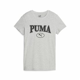 T shirt à manches courtes Puma Squad Graphicc Tlight Gris clair (XS)