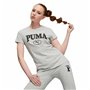 T shirt à manches courtes Puma Squad Graphicc Tlight Gris clair (XS)