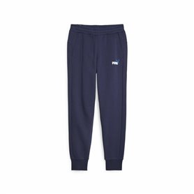 Pantalon de Survêtement pour Adultes Puma Ess+ 2 Col LogonT Blue marine Homme