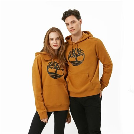 Sweat à capuche homme Timberland Kenn Tree Logo  Orange Foncé