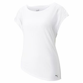 T-shirt à manches courtes femme Puma Studio Foundation Blanc