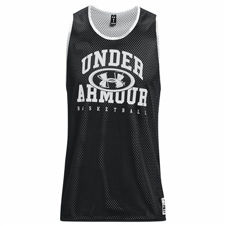 t-shirt de basket Under Armour Baseline Noir