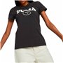 T-shirt à manches courtes femme Puma Squad Graphicc Noir