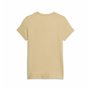 T-shirt à manches courtes femme Puma Ess Logo Beige