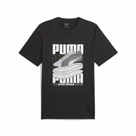 T-shirt à manches courtes homme Puma Graphiccs Sneaker Noir