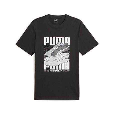 T-shirt à manches courtes homme Puma Graphiccs Sneaker Noir