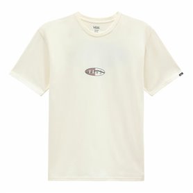 T-shirt à manches courtes homme Vans Oval Team Antique Blanc