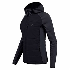 Veste de Sport pour Femme Joluvi Hybrid 2.0 Noir