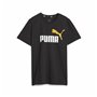 T shirt à manches courtes Enfant Puma Ess+ 2 Col Logo Noir