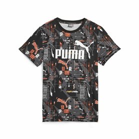 T shirt à manches courtes Enfant Puma Ess+ Futureverse Aop Noir