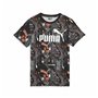 T shirt à manches courtes Enfant Puma Ess+ Futureverse Aop Noir