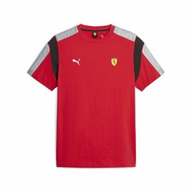 T-shirt à manches courtes homme Puma Ferrari Race MT7 Rouge