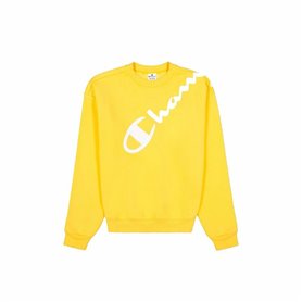 Sweat sans capuche femme Champion Jaune