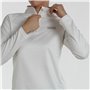 T-shirt à manches longues femme +8000 Pagoeta Blanc