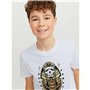 T shirt à manches courtes Enfant Jack & Jones Jorheavens Blanc