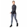 T-shirt à manches longues unisex Odlo 1/2 Zip Zeroweight Noir