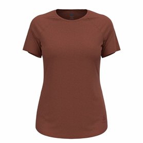 T-shirt à manches courtes femme Odlo Essential 365 Marron