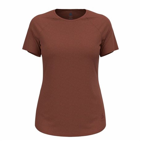 T-shirt à manches courtes femme Odlo Essential 365 Marron