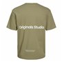 T-shirt à manches courtes homme Jack & Jones Jorvesterbro Gris