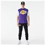 T-shirt à manches courtes homme New Era NBA Colour Insert LA Lakers Violet