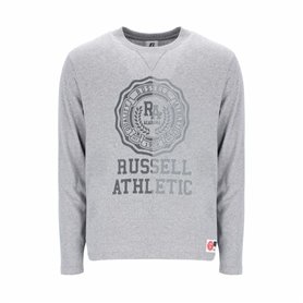 T-shirt à manches longues homme Russell Athletic Collegiate Gris clair