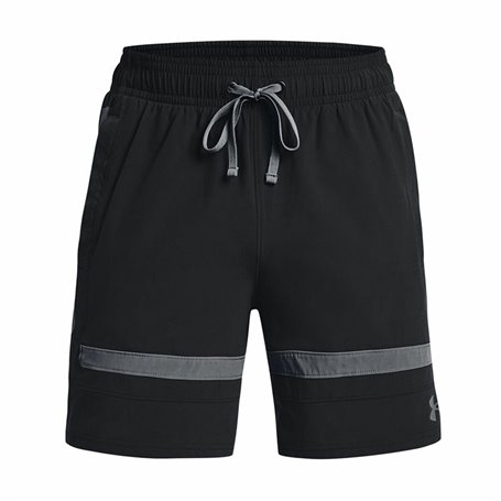 Short de Basket pour Homme Under Armour Baseline Noir