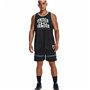 Short de Basket pour Homme Under Armour Baseline Noir