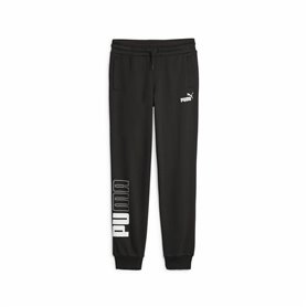 Pantalons de Survêtement pour Enfants Puma Power Colorblock Noir