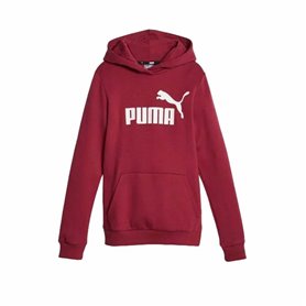 Sweat-shirt Enfant Puma Ess Logo Fl Rouge