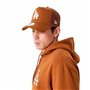 Sweat à capuche unisex New Era League Essentials LA Dodgers Ocre