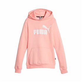 Sweat-shirt Enfant Puma Ess Logo Fl Saumon