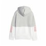 Sweat-shirt Enfant Puma Power Colorblock Gris