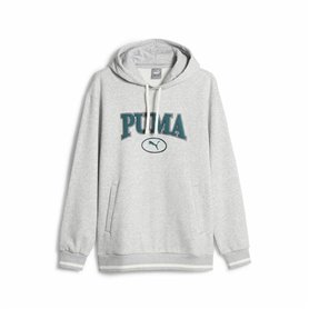 Sweat à capuche homme Puma Squad Fl Gris clair