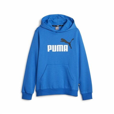 Sweat-shirt Enfant Puma Ess+ 2 Col Big Logo Bleu