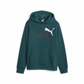 Sweat-shirt Enfant Puma Ess+ 2 Col Big Logo Bleu