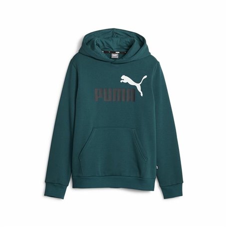 Sweat-shirt Enfant Puma Ess+ 2 Col Big Logo Bleu