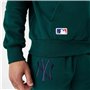 Sweat à capuche unisex New Era League Essentials New York Yankees Vert foncé